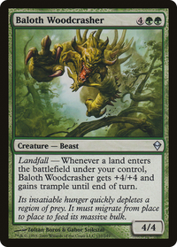 Baloth Woodcrasher [Zendikar]