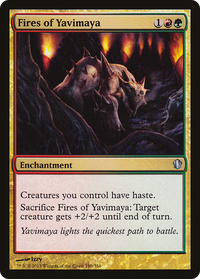 Fires of Yavimaya [Commander 2013]