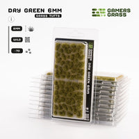 Tufts- Dry Green 6mm- Wild
