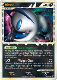 Absol (Prime)  - Holofoil Triumphant - Ultra Rare