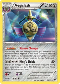 Aegislash (86)  - Holofoil XY Base Set - Holo Rare