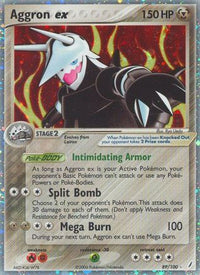 Aggron ex/100  - Holofoil Crystal Guardians - Ultra Rare