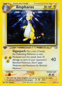 Ampharos (001/111) [Neo Genesis] Unlimited Holofoil - Holo Rare