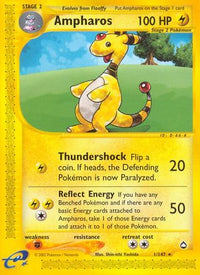 Ampharos  Aquapolis - Rare