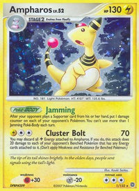 Ampharos  - Holofoil Secret Wonders - Holo Rare