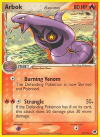 Arbok (Delta Species) 013/101  - Reverse Holofoil Dragon Frontiers - Rare