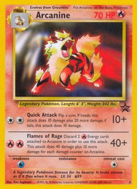 Arcanine 006  WoTC Promo - Promo