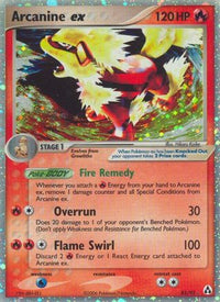 Arcanine ex  - Holofoil Legend Maker - Ultra Rare