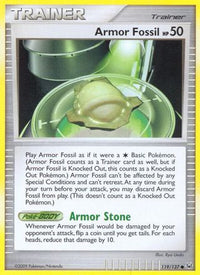 Armor Fossil  Platinum - Common
