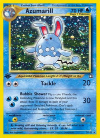 Azumarill 002  Neo Genesis - Holo Rare