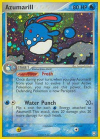 Azumarill  - Reverse Holofoil Team Rocket Returns - Holo Rare