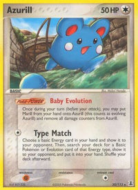 Azurill  - Reverse Holofoil Delta Species - Rare