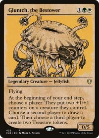 Gluntch, the Bestower (Showcase) [Commander Legends: Battle for Baldur's Gate]