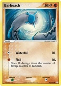 Barboach 060  - Reverse Holofoil Holon Phantoms - Common