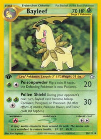 Bayleef (28) (28) 028  - Unlimited Neo Genesis - Uncommon