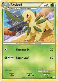 Bayleef  HeartGold SoulSilver - Uncommon