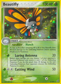 Beautifly  - Reverse Holofoil Deoxys - Holo Rare