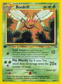 Beedrill 018  - Unlimited Neo Discovery - Rare