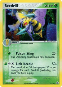 Beedrill 001  - Holofoil FireRed & LeafGreen - Holo Rare