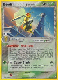 Beedrill (Delta Species)  - Reverse Holofoil Delta Species - Holo Rare