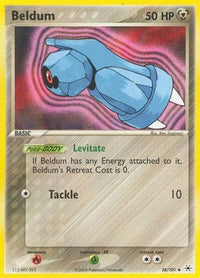 Beldum - 28/101/101  Hidden Legends - Uncommon