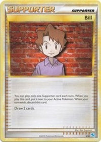 Bill (#5)  HGSS Trainer Kit Gyarados & Raichu - Common
