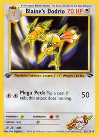 Blaine's Dodrio (032/132) [Gym Challenge] 1st Edition - Uncommon