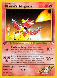 Blaine's Magmar (037/132) [Gym Heroes] 1st Edition - Uncommon