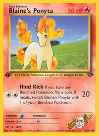 Blaine's Ponyta (064/132) [Gym Challenge] 1st Edition - Common