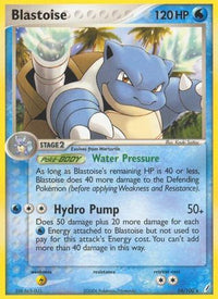 Blastoise 014/100  - Reverse Holofoil Crystal Guardians - Rare