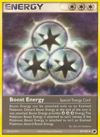 Boost Energy  - Reverse Holofoil Dragon Frontiers - Uncommon