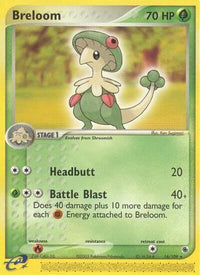 Breloom  Ruby and Sapphire - Rare