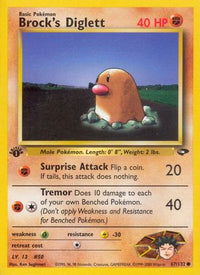 Brock's Diglett 067  - Unlimited Gym Challenge - Common