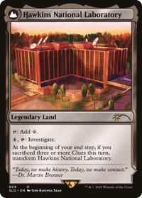 Hawkins National Laboratory // The Upside Down [Secret Lair Drop Promos]