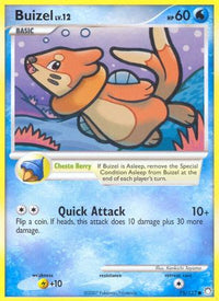 Buizel 075  Mysterious Treasures - Common