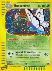 Butterfree (5)  - Holofoil Expedition - Holo Rare