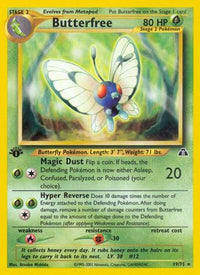 Butterfree 019  - Unlimited Neo Discovery - Rare