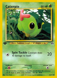 Caterpie 053  - Unlimited Neo Discovery - Common
