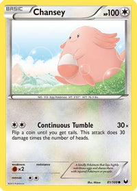 Chansey (81) (81) 081  Dark Explorers - Common