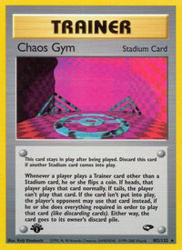 Chaos Gym 102  - Unlimited Gym Challenge - Rare
