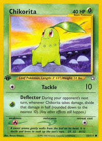 Chikorita (53) (53) 053  - Unlimited Neo Genesis - Common