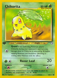 Chikorita (054/111) [Neo Genesis] 1st Edition - Common
