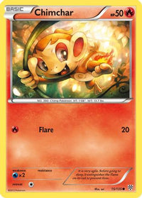 Chimchar 015/135  Plasma Storm - Common
