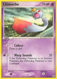 Chimecho  - Reverse Holofoil Emerald - Rare