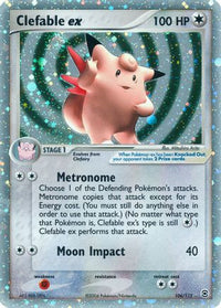 Clefable ex  - Holofoil FireRed & LeafGreen - Ultra Rare