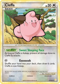 Cleffa  HeartGold SoulSilver - Rare