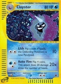Cloyster (8)  - Holofoil Expedition - Holo Rare