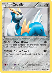 Cobalion  - Holofoil Emerging Powers - Holo Rare
