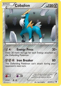 Cobalion  - Holofoil Noble Victories - Holo Rare