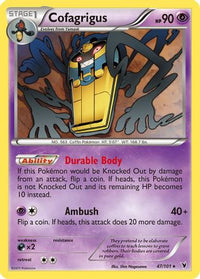 Cofagrigus (47)  Noble Victories - Rare